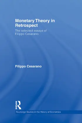 Cesarano |  Monetary Theory in Retrospect | Buch |  Sack Fachmedien