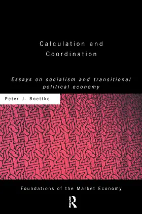 Boettke |  Calculation and Coordination | Buch |  Sack Fachmedien