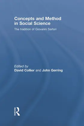Collier / Gerring |  Concepts and Method in Social Science | Buch |  Sack Fachmedien