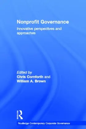 Cornforth / Brown |  Nonprofit Governance | Buch |  Sack Fachmedien