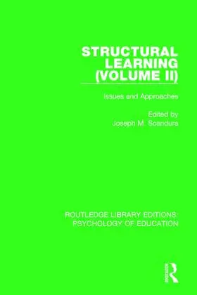 Scandura |  Structural Learning (Volume 2) | Buch |  Sack Fachmedien
