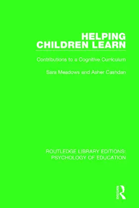 Meadows / Cashdan |  Helping Children Learn | Buch |  Sack Fachmedien