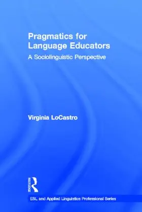LoCastro | Pragmatics for Language Educators | Buch | 978-0-415-80115-7 | sack.de