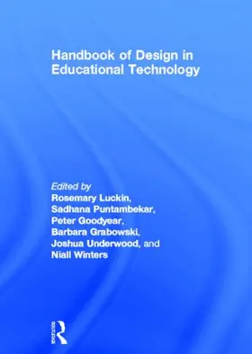 Luckin / Puntambekar / Goodyear |  Handbook of Design in Educational Technology | Buch |  Sack Fachmedien