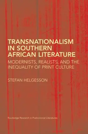 Helgesson |  Transnationalism in Southern African Literature | Buch |  Sack Fachmedien