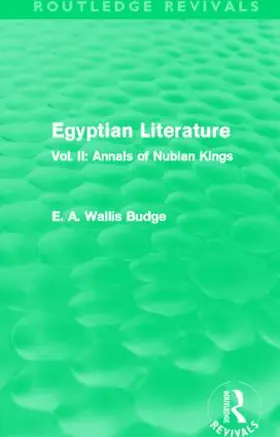 Budge |  Egyptian Literature | Buch |  Sack Fachmedien