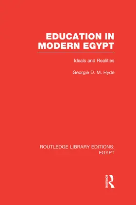 Hyde |  Education in Modern Egypt (RLE Egypt) | Buch |  Sack Fachmedien