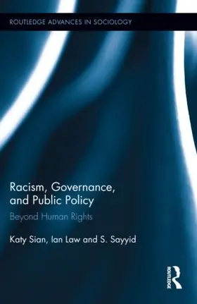 Sian / Law / Sayyid |  Racism, Governance, and Public Policy | Buch |  Sack Fachmedien
