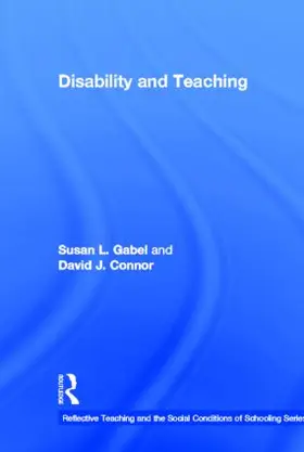 Gabel / Connor |  Disability and Teaching | Buch |  Sack Fachmedien