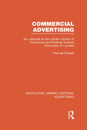 Russell |  Commercial Advertising (RLE Advertising) | Buch |  Sack Fachmedien