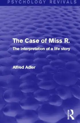 Adler |  The Case of Miss R. | Buch |  Sack Fachmedien