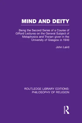 Laird |  Mind and Deity | Buch |  Sack Fachmedien