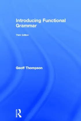 Thompson |  Introducing Functional Grammar | Buch |  Sack Fachmedien