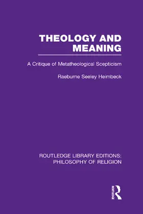 Heimbeck |  Theology and Meaning | Buch |  Sack Fachmedien