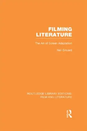Sinyard |  Filming Literature | Buch |  Sack Fachmedien