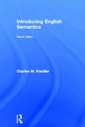 Kreidler | Introducing English Semantics | Buch | 978-0-415-82804-8 | sack.de