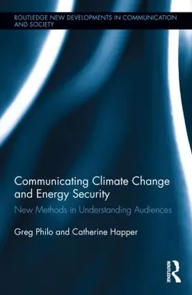 Philo / Happer |  Communicating Climate Change and Energy Security | Buch |  Sack Fachmedien