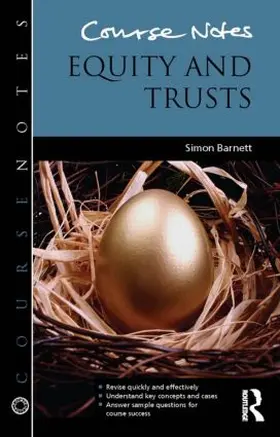 Barnett |  Course Notes | Buch |  Sack Fachmedien