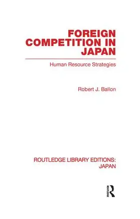 Ballon |  Foreign Competition in Japan | Buch |  Sack Fachmedien