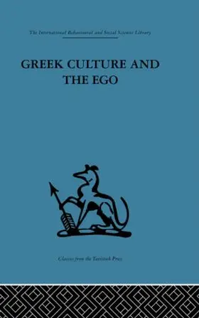 Stokes |  Greek Culture and the Ego | Buch |  Sack Fachmedien
