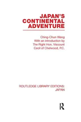 Wang |  Japan's Continental Adventure | Buch |  Sack Fachmedien