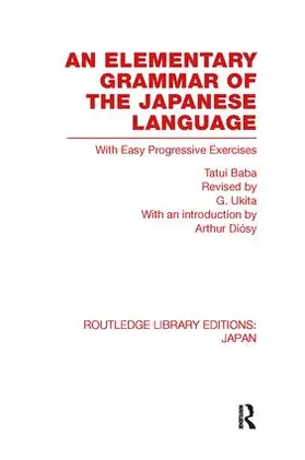 Baba |  An Elementary Grammar of the Japanese Language | Buch |  Sack Fachmedien