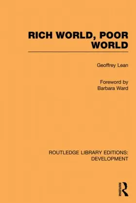 Lean | Rich World, Poor World | Buch | 978-0-415-85336-1 | sack.de