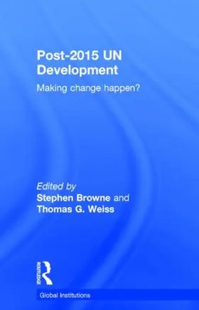 Browne / Weiss |  Post-2015 UN Development | Buch |  Sack Fachmedien