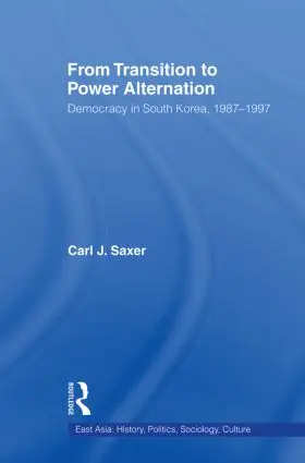 Saxer |  From Transition to Power Alternation | Buch |  Sack Fachmedien
