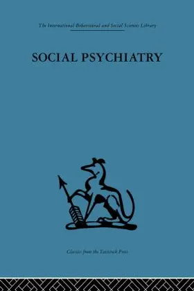 Jones | Social Psychiatry | Buch | 978-0-415-86599-9 | sack.de