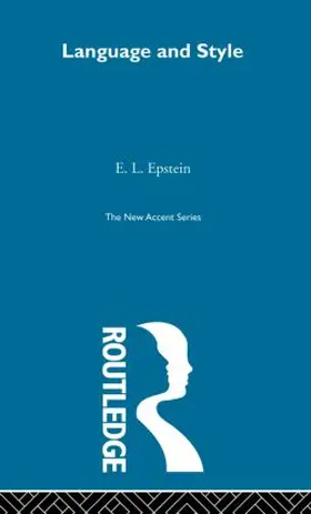 Epstein |  Language and Style | Buch |  Sack Fachmedien