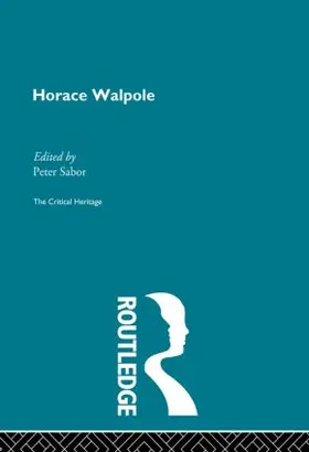 Sabor |  Horace Walpole | Buch |  Sack Fachmedien