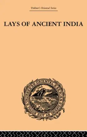 Chunder Dutt | Lays of Ancient India | Buch | 978-0-415-86891-4 | www2.sack.de