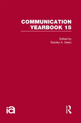 Deetz |  Communication Yearbook 15 | Buch |  Sack Fachmedien