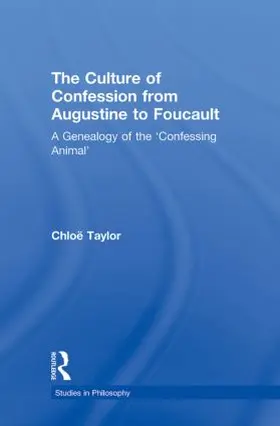 Taylor |  The Culture of Confession from Augustine to Foucault | Buch |  Sack Fachmedien