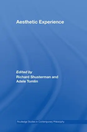 Shusterman / Tomlin | Aesthetic Experience | Buch | 978-0-415-88782-3 | sack.de
