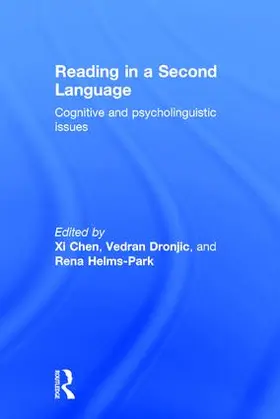 Chen / Dronjic / Helms-Park |  Reading in a Second Language | Buch |  Sack Fachmedien