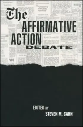 Cahn | The Affirmative Action Debate | Buch | 978-0-415-91493-2 | www2.sack.de