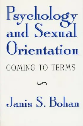 Bohan | Psychology and Sexual Orientation | Buch | 978-0-415-91514-4 | sack.de