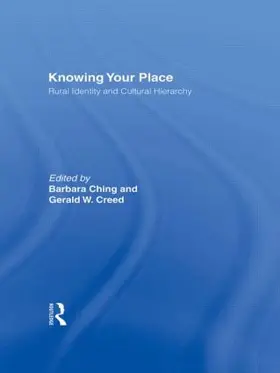 Ching / Creed |  Knowing Your Place | Buch |  Sack Fachmedien