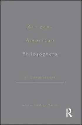 Yancy |  African-American Philosophers | Buch |  Sack Fachmedien