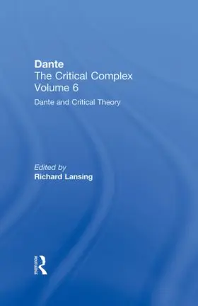 Lansing |  Dante and Interpretation: From the Renaissance to the Romantics | Buch |  Sack Fachmedien