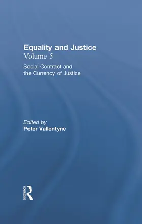 Vallentyne |  Social Contract and the Currency of Justice | Buch |  Sack Fachmedien