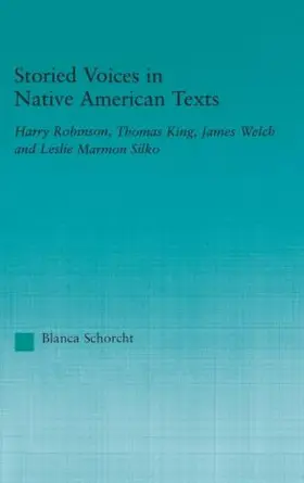 Schorcht |  Storied Voices in Native American Texts | Buch |  Sack Fachmedien