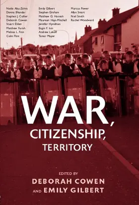 Cowen / Gilbert |  War, Citizenship, Territory | Buch |  Sack Fachmedien