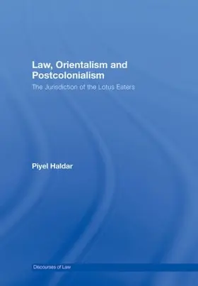 Haldar |  Law, Orientalism and Postcolonialism | Buch |  Sack Fachmedien