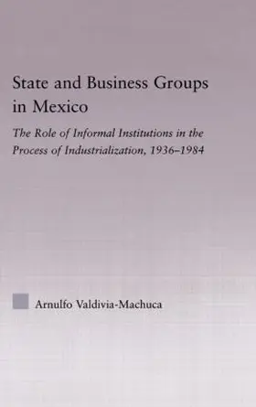 Valdivia-Machuca |  State and Business Groups in Mexico | Buch |  Sack Fachmedien