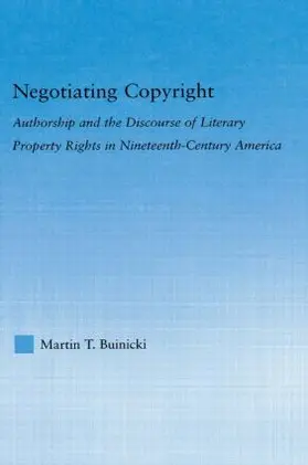 Buinicki |  Negotiating Copyright | Buch |  Sack Fachmedien