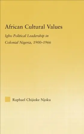 Njoku |  African Cultural Values | Buch |  Sack Fachmedien