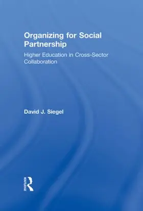 Siegel |  Organizing for Social Partnership | Buch |  Sack Fachmedien